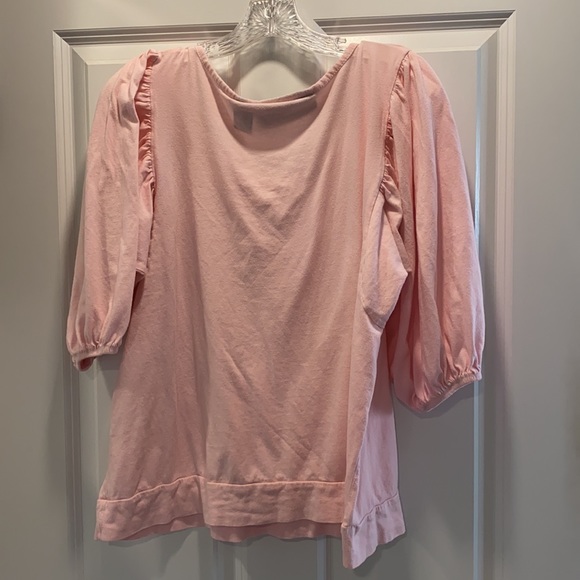 Pink shirt with puffed sleeves - Picture 3 of 3